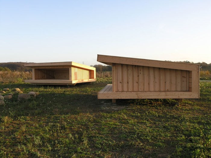 Type 7.1 arkitekttegnede shelters